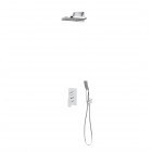 Oltens Hadsel zestaw prysznicowy podtynkowy deszczownica 26 cm chrom 36043100