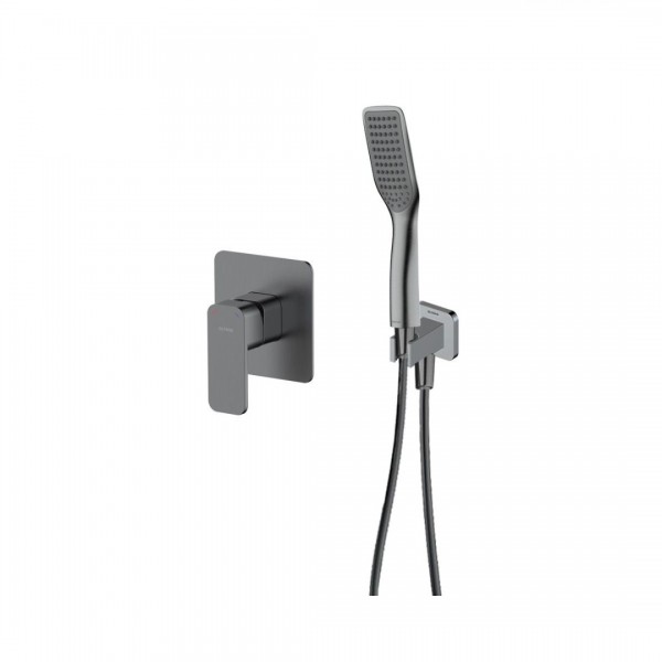 Oltens Hadsel zestaw prysznicowy podtynkowy grafit 36043400