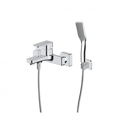 Oltens Hadsel bateria wannowo-prysznicowa ścienna chrom 36056100 Oltens Hadsel bateria wannowo-prysznicowa ścienna chrom 36056100