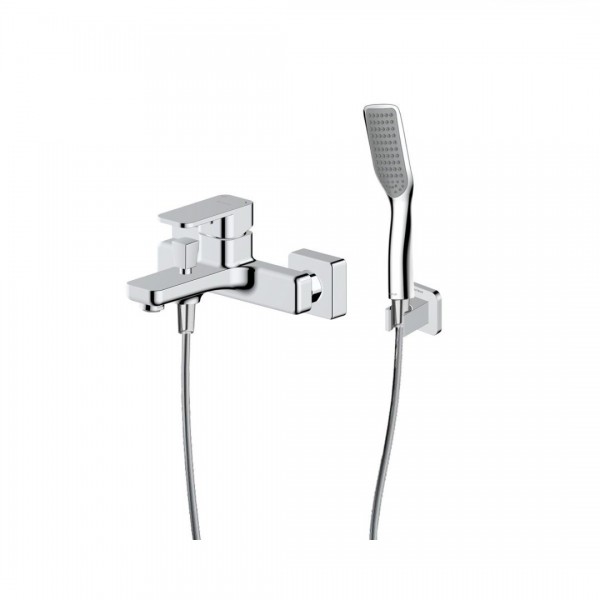 Oltens Hadsel bateria wannowo-prysznicowa ścienna chrom 36056100