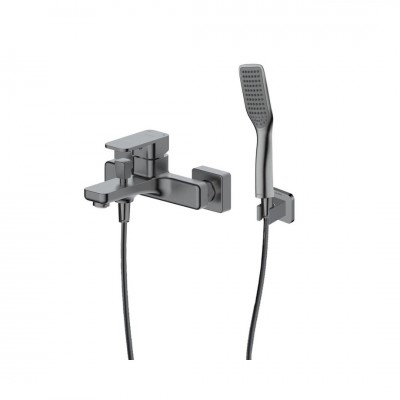 Oltens Hadsel bateria wannowo-prysznicowa ścienna grafit 36056400 Oltens Hadsel bateria wannowo-prysznicowa ścienna grafit 36056400