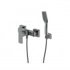 Oltens Hadsel bateria prysznicowa ścienna grafit 36057400