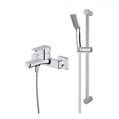 Oltens Hadsel bateria wannowo-prysznicowa ścienna chrom 36058100