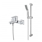 Oltens Hadsel bateria wannowo-prysznicowa ścienna chrom 36058100