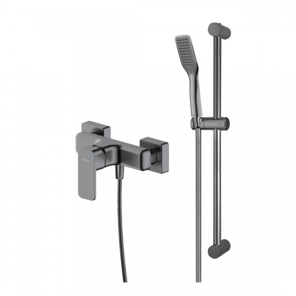 Oltens Hadsel bateria prysznicowa ścienna grafit 36045400