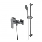 Oltens Hadsel bateria prysznicowa ścienna grafit 36045400