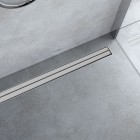 Oltens Langan Slim maskownica odpływu liniowego 60 cm stal/chrom 30017100