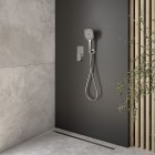 Oltens Langan Slim maskownica odpływu liniowego 60 cm stal/chrom 30017100