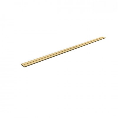 Oltens Langan Slim maskownica odpływu liniowego 60 cm złoty połysk/złoto szczotkowane 30017800