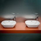 Laufen Lua LCC umywalka nablatowa 50x35 cm biała H8120834001091