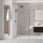 Oltens Langan Slim odpływ prysznicowy liniowy 60 cm miedź połysk/miedź szczotkowana 30009610