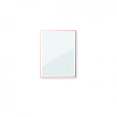 Oltens Nordlis lustro 60x80 cm prostokątne z oświetleniem LED miedź szczotkowana 64105610