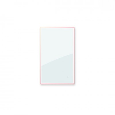 Oltens Nordlis lustro 60x100 cm prostokątne z oświetleniem LED miedź szczotkowana 64106610