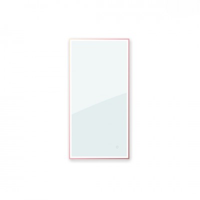 Oltens Nordlis lustro 60x120 cm prostokątne z oświetleniem LED miedź szczotkowana 64107610