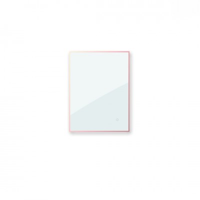 Oltens Nordlis lustro 60x80 cm prostokątne z oświetleniem LED miedź szczotkowana 64115610