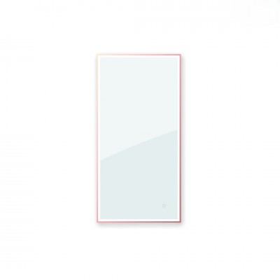 Oltens Nordlis lustro 60x100 cm prostokątne z oświetleniem LED miedź szczotkowana 64111610