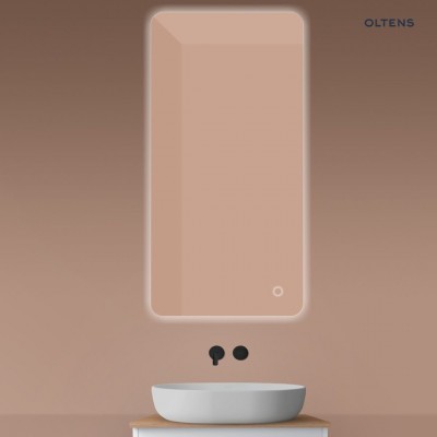 Oltens Nordlis lustro 60x120 cm prostokątne z oświetleniem LED 64121000