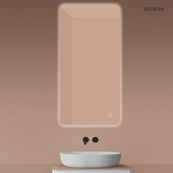Oltens Nordlis lustro 60x120 cm prostokątne z oświetleniem LED 64121000