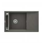 Deante Magnetic zlewozmywak granitowy magnetyczny 82x50 cm antracyt ZRM T113