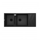 Deante Magnetic zlewozmywak granitowy magnetyczny 116x50 cm grafit metalik ZRM_G213