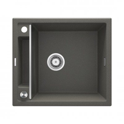 Deante Magnetic zlewozmywak granitowy magnetyczny 56x50 cm antracyt ZRM T103
