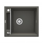 Deante Magnetic zlewozmywak granitowy magnetyczny 56x50 cm antracyt ZRM T103