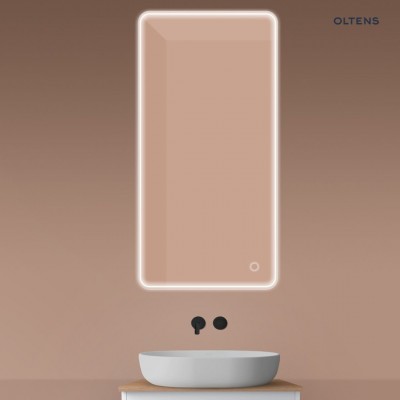 Oltens Nordlis lustro 60x120 cm prostokątne z oświetleniem LED 64118000