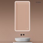 Oltens Nordlis lustro 60x120 cm prostokątne z oświetleniem LED 64118000