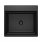 Deante Magnetic zlewozmywak granitowy magnetyczny 56x52 cm grafit mat ZRM_G10A