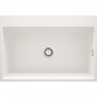 Deante Magnetic zlewozmywak granitowy magnetyczny 76x52 cm alabaster ZRM_A10B