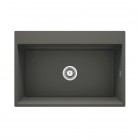 Deante Magnetic zlewozmywak granitowy magnetyczny 76x52 cm antracyt metalik ZRM_T10B