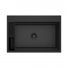 Deante Magnetic zlewozmywak granitowy magnetyczny 76x52 cm grafit metalik ZRM_G10B