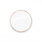 Oltens Nordlis lustro 80 cm okrągłe z oświetleniem LED miedź szczotkowana 64101610