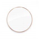 Oltens Nordlis lustro 100 cm okrągłe z oświetleniem LED miedź szczotkowana 64110610