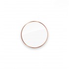 Oltens Nordlis lustro 60 cm okrągłe z oświetleniem LED miedź szczotkowana 64108610