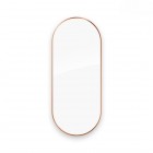 Oltens Nordlis lustro 50x120 cm owalne z oświetleniem LED miedź szczotkowana 64114610