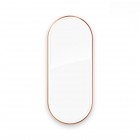 Oltens Nordlis lustro 50x120 cm owalne z oświetleniem LED miedź szczotkowana 64104610