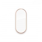 Oltens Nordlis lustro 40x90 cm owalne z oświetleniem LED miedź szczotkowana 64103610