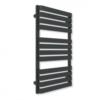 Terma Warp T grzejnik łazienkowy 91,5x50 cm czarny mat WGWAT091050K9M5ZS