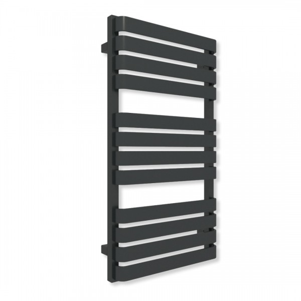 Terma Warp T grzejnik łazienkowy 91,5x50 cm czarny mat WGWAT091050K9M5ZS