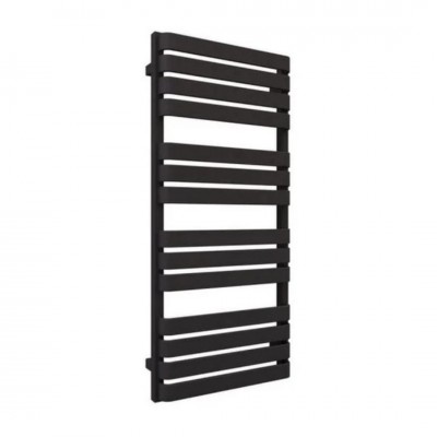 Terma Warp T grzejnik łazienkowy 110x50 cm czarny mat WGWAT111050K9M5ZS