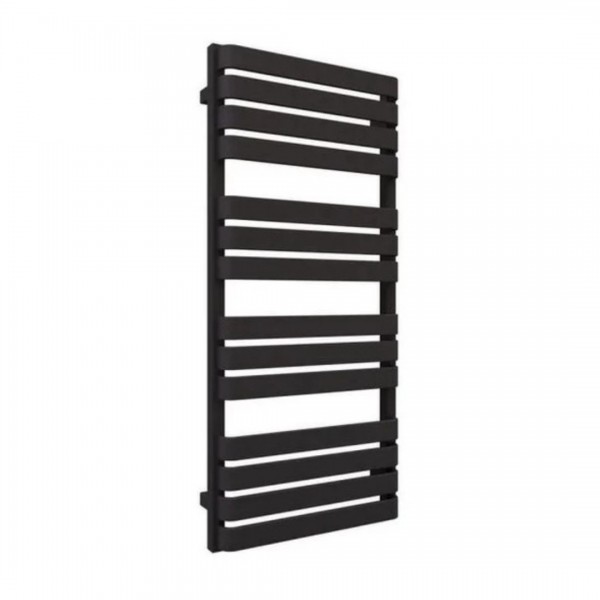 Terma Warp T grzejnik łazienkowy 110x50 cm czarny mat WGWAT111050K9M5ZS