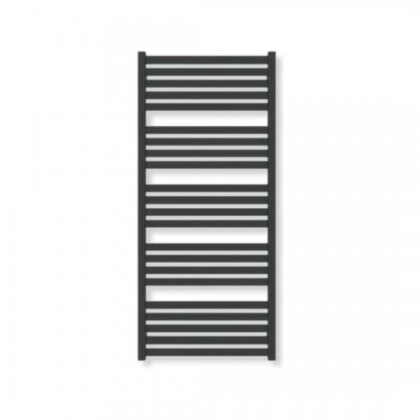 Terma Marlin grzejnik łazienkowy 118,5x43 cm czarny mat WGMAR118043K9M5ZS