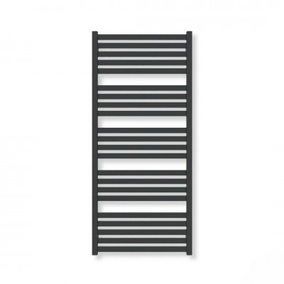 Terma Marlin grzejnik łazienkowy 118,5x53 cm czarny mat WGMAR118053K9M5ZS