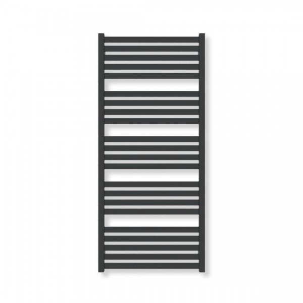 Terma Marlin grzejnik łazienkowy 118,5x53 cm czarny mat WGMAR118053K9M5ZS