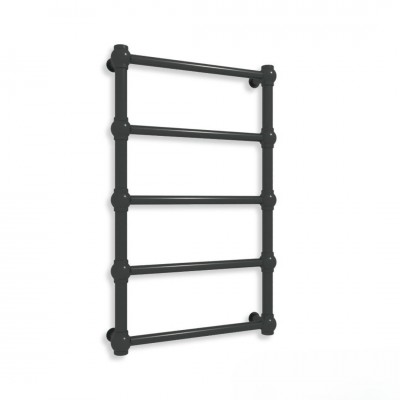 Terma Retro grzejnik łazienkowy 80x50,4 cm czarny mat WGRE1080050K9M5SX