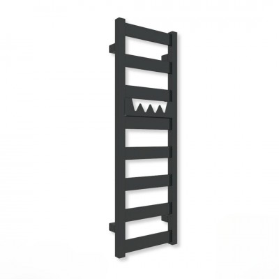 Terma Vivo grzejnik łazienkowy 91x30 cm czarny mat WGVOV091030K9M5SX