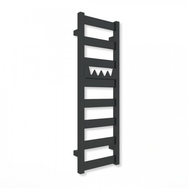 Terma Vivo grzejnik łazienkowy 91x30 cm czarny mat WGVOV091030K9M5SX