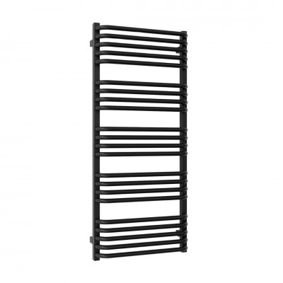 Terma Alex grzejnik łazienkowy 114x50 cm czarny mat WGALE114050K9M5SX