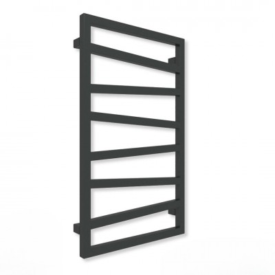 Terma Zigzag grzejnik łazienkowy 83,5x50 cm czarny mat WGZIG083050K9M5ZS